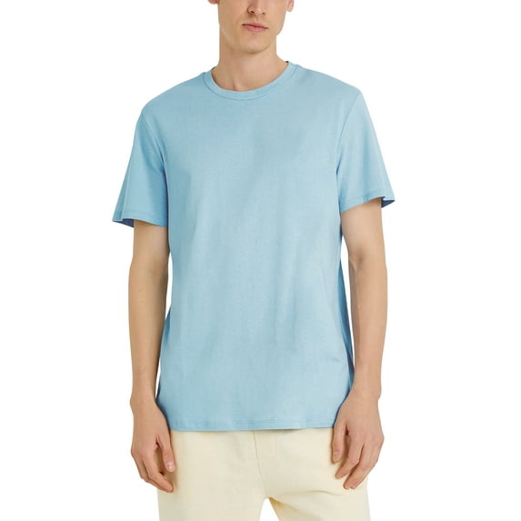 Hat and Beyond Men's Organic Premium Cotton Garment Dye Short Sleeve T Shirt