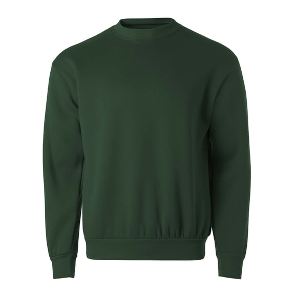 Hat and Beyond Men's Premium Brushed Cotton Fleece Crewneck Sweatshirts