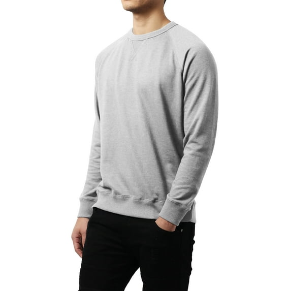 Hat and Beyond Men's Premium Cotton French Terry Sweatshirts