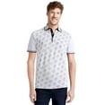 thumbnail image 1 of Hat and Beyond Men's Premium Short Sleeve Printed Polo Shirt with Lightweight Slim Classic Fit, 1 of 7