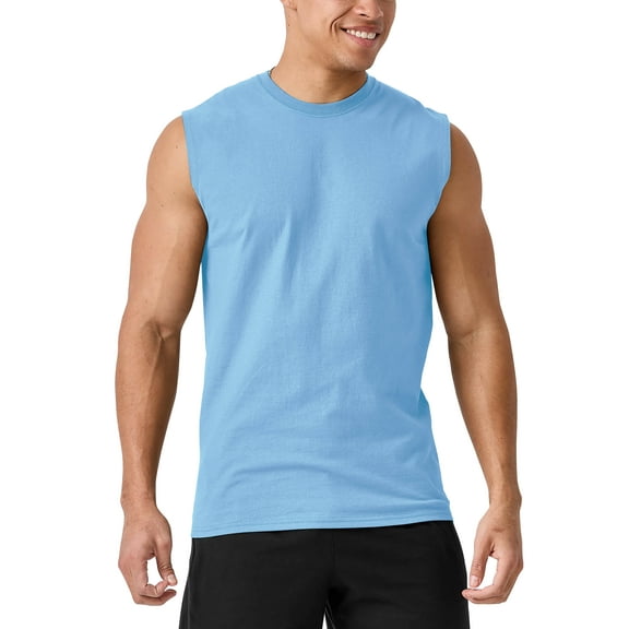 Hat and Beyond Men's Relaxed Sleeveless Muscle Tank Top Summer Gym T-Shirts