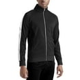 thumbnail image 1 of Hat and Beyond Men's Retro Track Jacket Street Urban Hip Hop Training Workout Jacket, 1 of 7