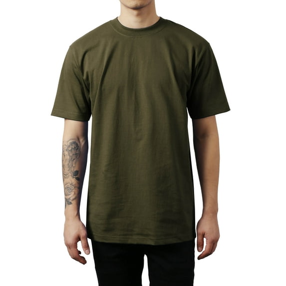 Hat and Beyond Men's Short-Sleeve Heavyweight Super Max T-Shirts