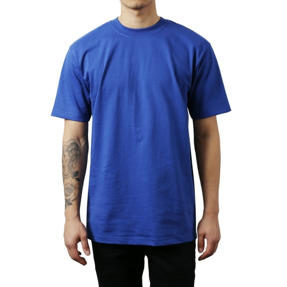 Hat and Beyond Men's Short-Sleeve Heavyweight Super Max T-Shirts