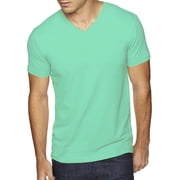 Hat and Beyond Men's Short Sleeve Premium Solid Cotton V Neck T-Shirts