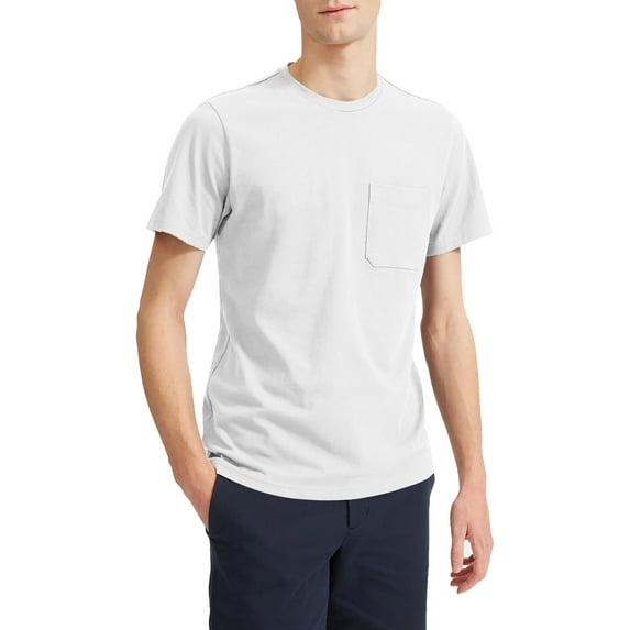 Hat and Beyond Men's Short Sleeve Premium Workwear Pocket T Shirt