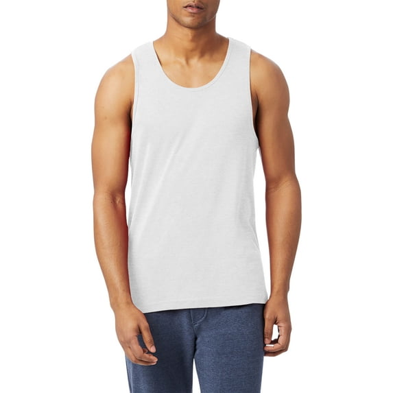 Hat and Beyond Men's Slim Fit Ultra Soft Cotton Active Comfort Tri-Blend Tank Top