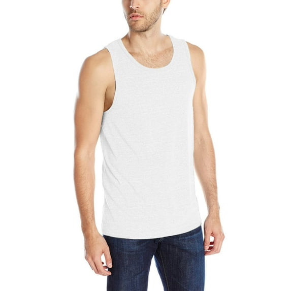 Hat and Beyond Men's Soft Cotton Muscle Slim Fit Tri-Blend Sleeveless T-Shirts