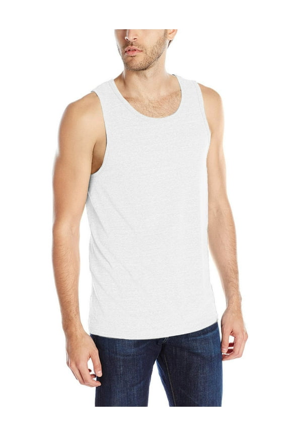 Men's Soft Cotton Muscle Slim Fit Tri-Blend Sleeveless T-Shirts