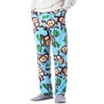 thumbnail image 1 of Hat and Beyond Men's Soft Plush Teddy Brushed Pajama Pants with Characters, 1 of 6