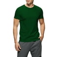 thumbnail image 1 of Hat and Beyond Men's Solid Short Sleeve Crew Neck T-Shirts S-5XL Big and Tall, 1 of 7