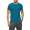 thumbnail image 1 of Hat and Beyond Men's Solid Short Sleeve Crew Neck T-Shirts S-5XL Big and Tall, 1 of 7