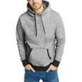 thumbnail image 1 of Hat and Beyond Men's Standard Premium Classic Marled Fleece Pullover Sweater, 1 of 6