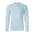 thumbnail image 1 of Hat and Beyond Men's Vintage Dyed Natural Cotton Casual Long Sleeve Tee Shirt, 1 of 4