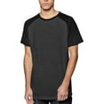 thumbnail image 1 of Hat and Beyond Mens Athletic Baseball Tri-Blend Short Sleeve Raglan T shirts, 1 of 5