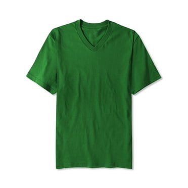 Hat and Beyond Mens Heavy Blend V-Neck T-Shirts Comfort Causal Short Sleeve, Up to 5XL