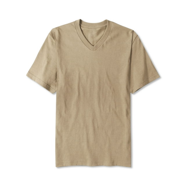 Hat and Beyond Mens Heavy Blend V-Neck T-Shirts Comfort Causal Short Sleeve, Up to 5XL