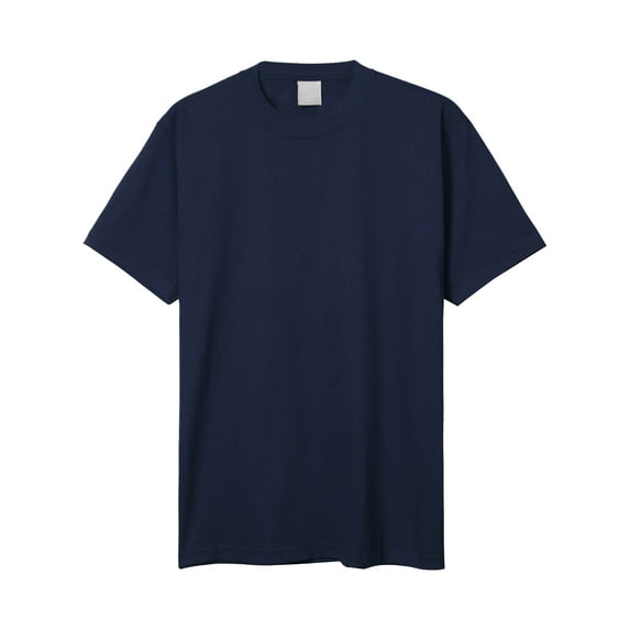 Hat and Beyond Mens Heavyweight Super Max Crew Neck Solid Plain T-Shirts Big and Tall
