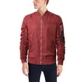 thumbnail image 1 of Hat and Beyond Mens Premium Mens Casual Windbreak Bomber Jacket Lightweight Waterproof, 1 of 5