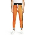 thumbnail image 1 of Hat and Beyond Mens Premium Two Tone Side Stripe Track Pants Slim Fit Stretch, 1 of 6