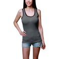 thumbnail image 1 of Hat and Beyond Women's Athletic Tank Top with Contrast Binding, 1 of 3