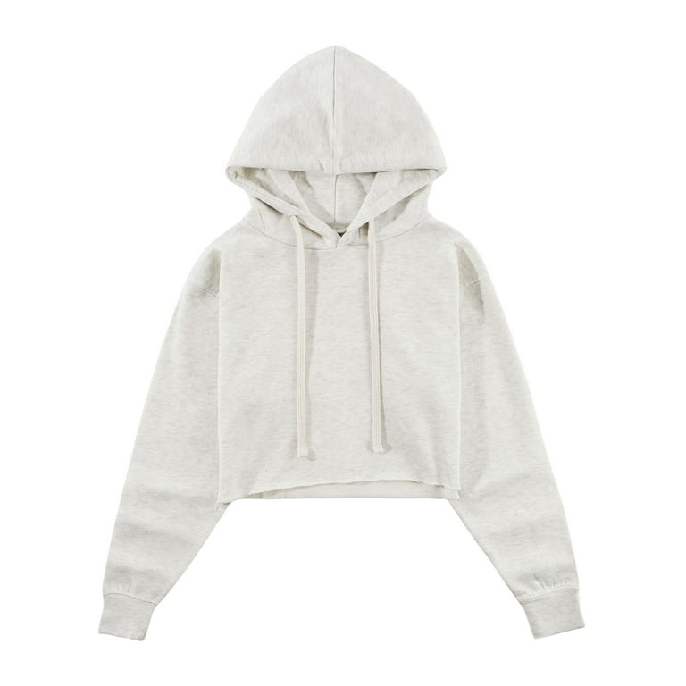 H&m cropped hooded online top