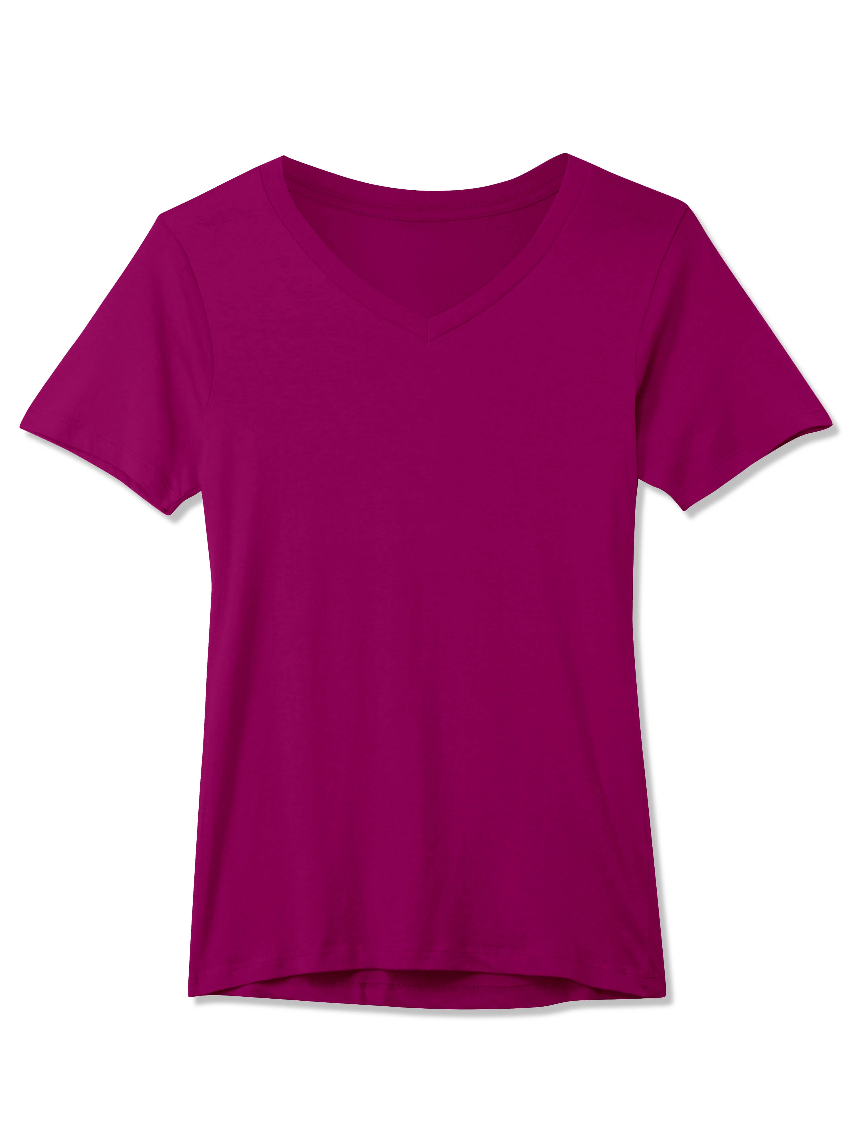 Hat and Beyond Women's Basic Fashion Lightweight V-Neck T Shirts ...