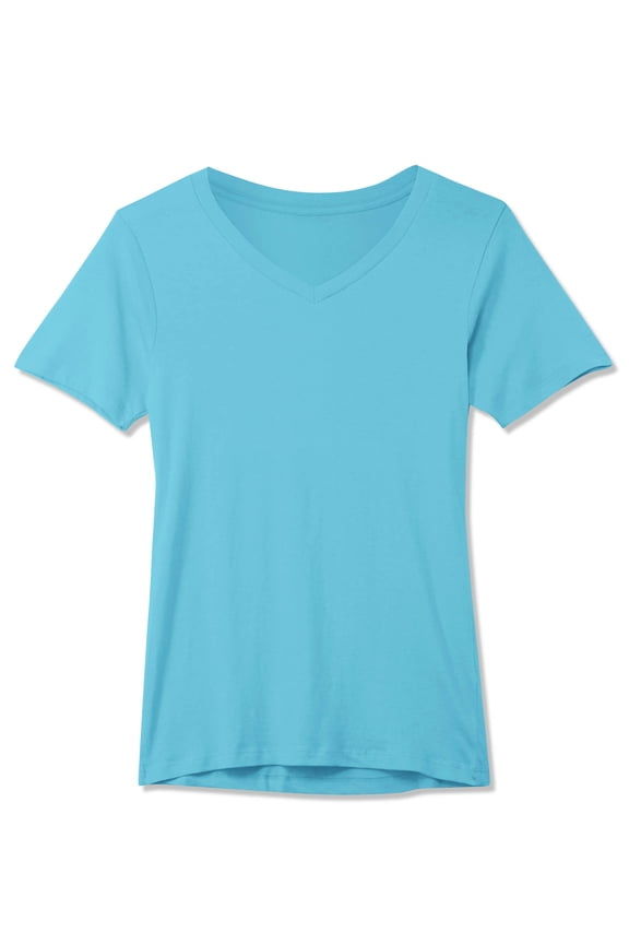 Women's Basic Fashion Lightweight V-Neck T Shirts