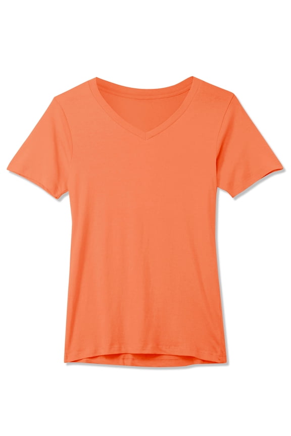 Women's Basic Fashion Lightweight V-Neck T Shirts
