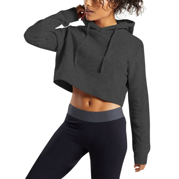 Hat and Beyond Women's Casual Crop Top Fleece Hoodie