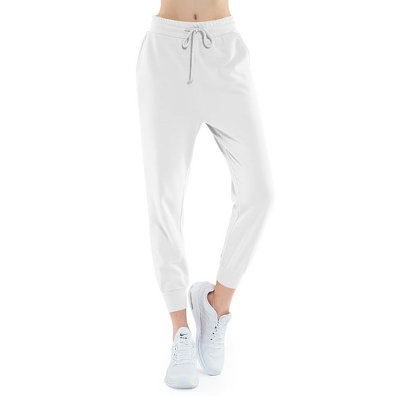 Hat and Beyond Women's Casual French Terry Lightweight Sweatpants with Pockets