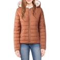 thumbnail image 1 of Hat and Beyond Women's Commuter Jacket Outerwear Reversible Puffer And Sherpa Fleece Winter Parka Camping, 1 of 8