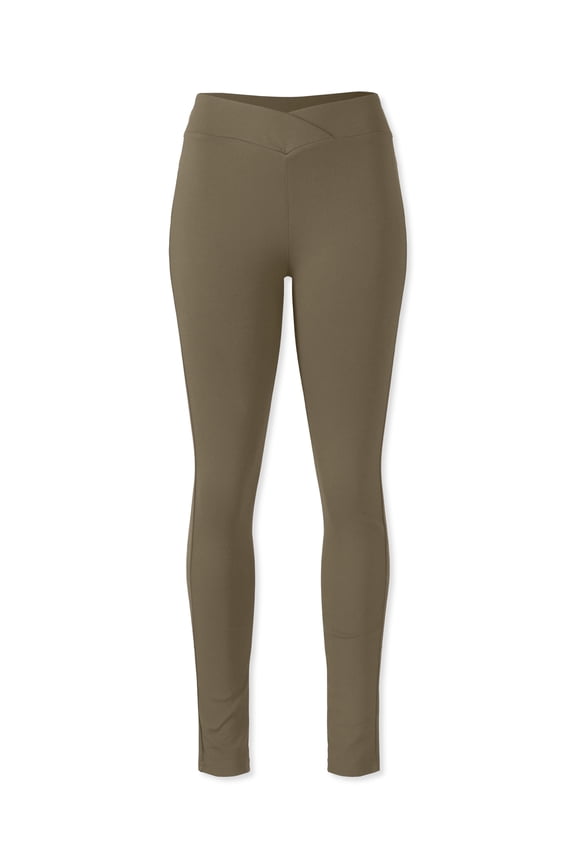 Women's Compression V Shaped Waist Squat Proof Exercise Leggings