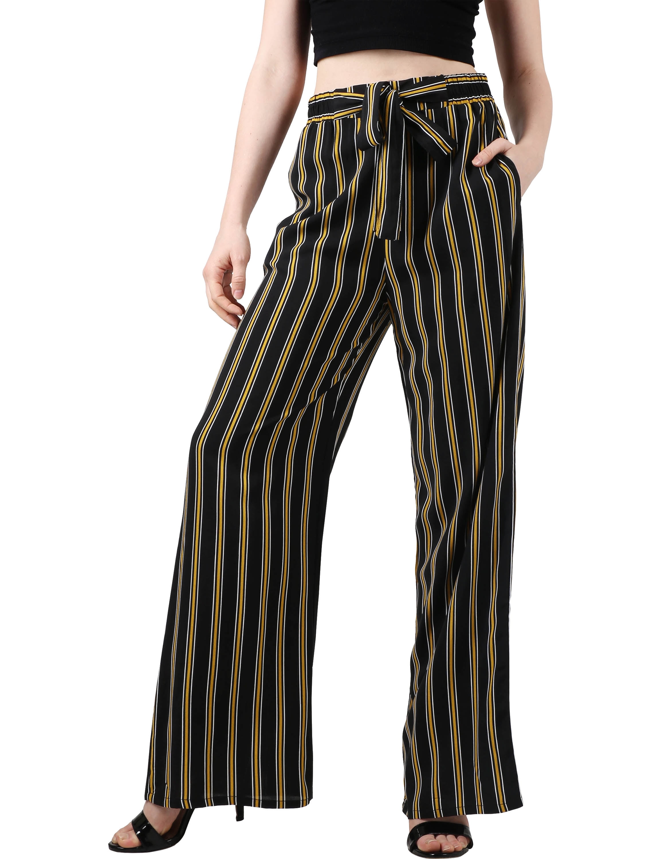 Gold Striped Pants Fashion Jules Pants Gold Stripe