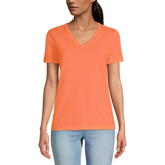 Hat and Beyond Women's Lightweight V-Neck Tee Superior Printability