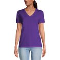 thumbnail image 1 of Hat and Beyond Women's Lightweight V-Neck Tee Superior Printability, 1 of 6