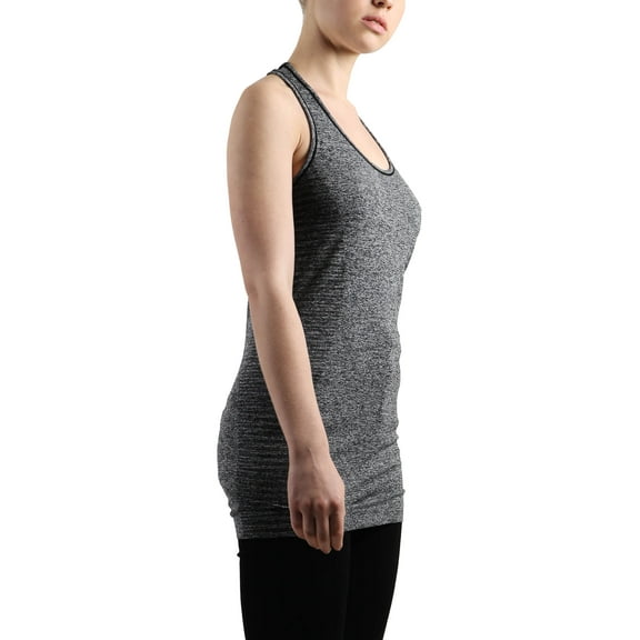 Hat and Beyond Women's Performance Racerback Tank Top Sweat-Wicking Adjustable