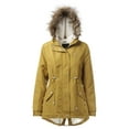 thumbnail image 1 of Hat and Beyond Women's Plush Lined Lightweight Anorak Jacket With Detachable Hood, 1 of 4