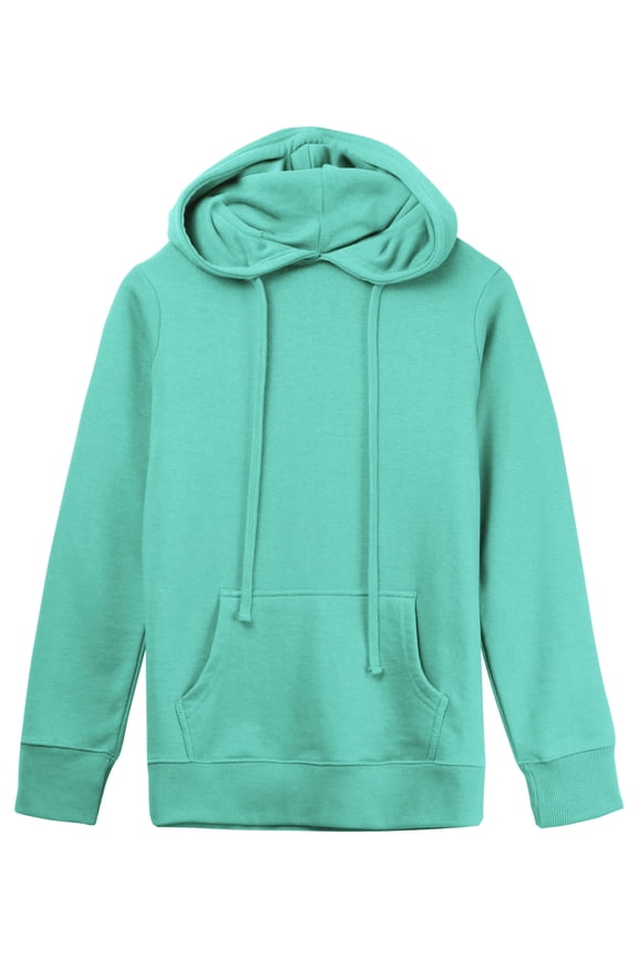 Women's Premium French Terry Cotton Blended Wrinkle Resistant Pullover Hoodie