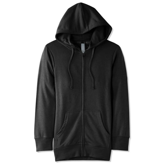 Hat and Beyond Women's Premium French Terry Cotton Face Wrinkle Resistant Zip Up Hoodie for Training