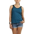 thumbnail image 1 of Hat and Beyond Women's Racer Back Sleeveless T-Shirts with Contrast Binding, 1 of 6