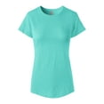 thumbnail image 1 of Hat and Beyond Women's Round Hem Bottom Workout Athletic Yoga Top Short Sleeve Tee Shirt, 1 of 4