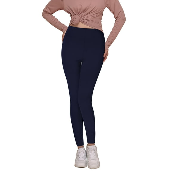 Hat and Beyond Women's Waistband Compression Stretchy Yoga Leggings