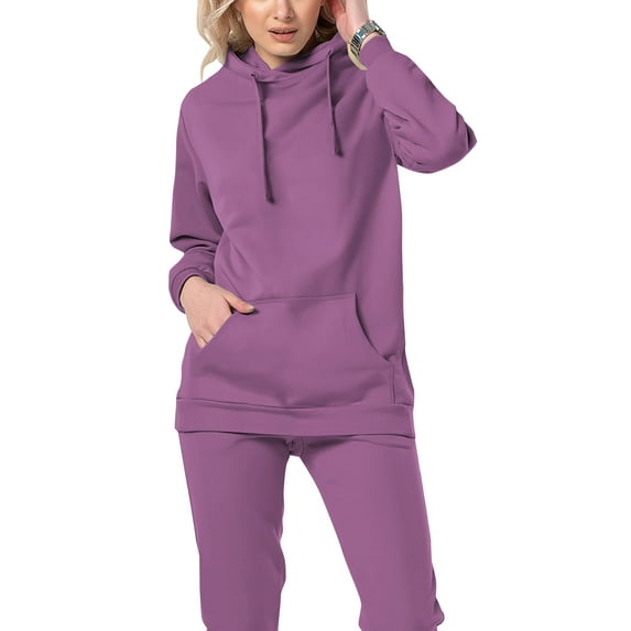 Hat and Beyond Women's Wrinkle Resistant Cotton Blended Pullover Hoodie French Terry Hooded Sweatshirts