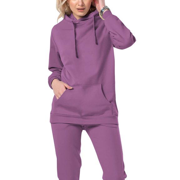 Hat and Beyond Women's Wrinkle Resistant Cotton Blended Pullover Hoodie French Terry Hooded Sweatshirts