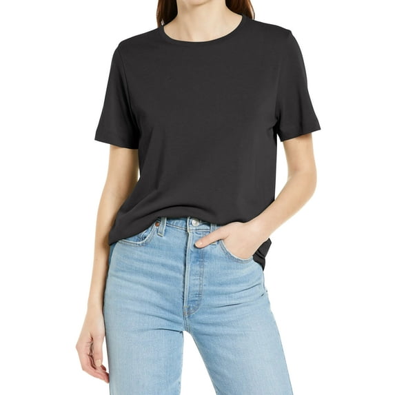 Hat and Beyond Womens Casual Crew Neck Comfort Top Short Sleeved Tee Shirt