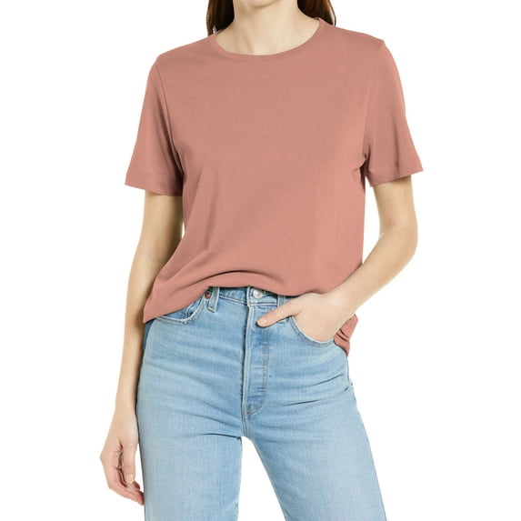 Hat and Beyond Womens Casual Crew Neck Comfort Top Short Sleeved Tee Shirt