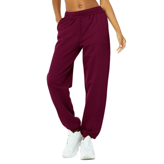 Hat and Beyond Womens Premium Lightweight Oversized Athletic Jogger Sweatpants