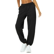 HAT AND BEYOND Womens Premium Lightweight Oversized Athletic Jogger Sweatpants