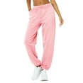 thumbnail image 1 of Hat and Beyond Womens Premium Lightweight Oversized Athletic Jogger Sweatpants, 1 of 6